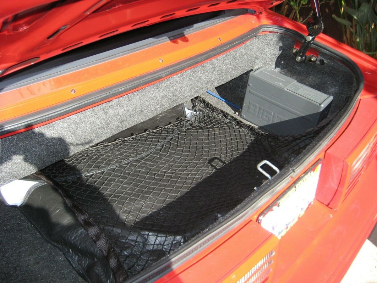 1992 Red Ford Mustang Convertible