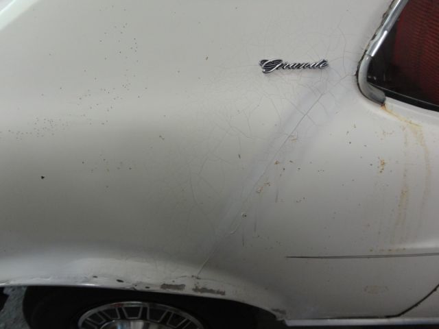 1970 White Ford Mustang