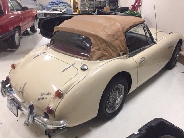 1967 Khaki Brown Austin Healey 3000 Convertible