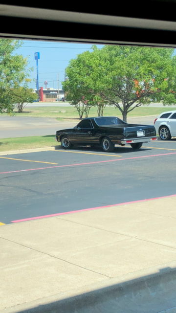 1986 Black Chevrolet El Camino Pickup Truck