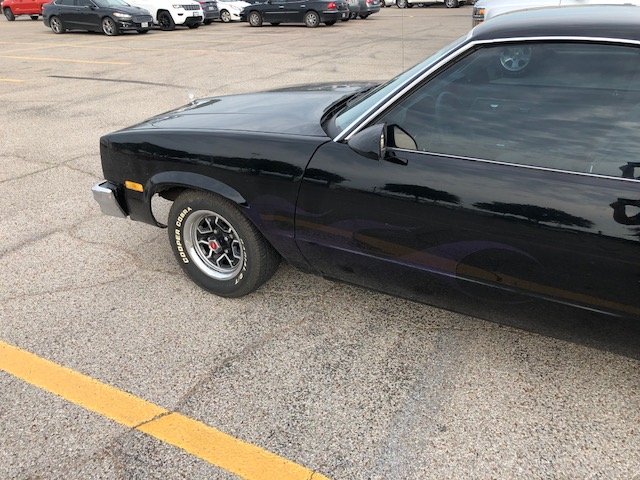 1986 Black Chevrolet El Camino Pickup Truck