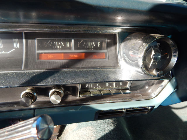 1964 Aquamarine Cadillac Series 62 / 6200 Sedan