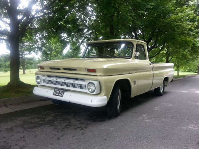 1964 BEIGE Chevrolet C-10 PICKUP