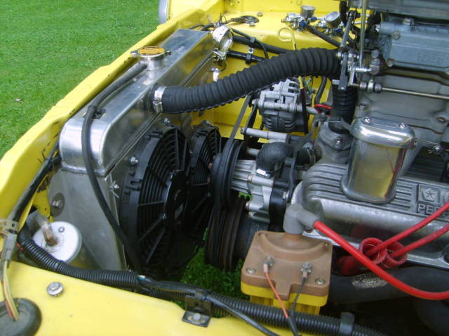 1964 yellow with ram charger stripes Dodge Dart 2 door sedan