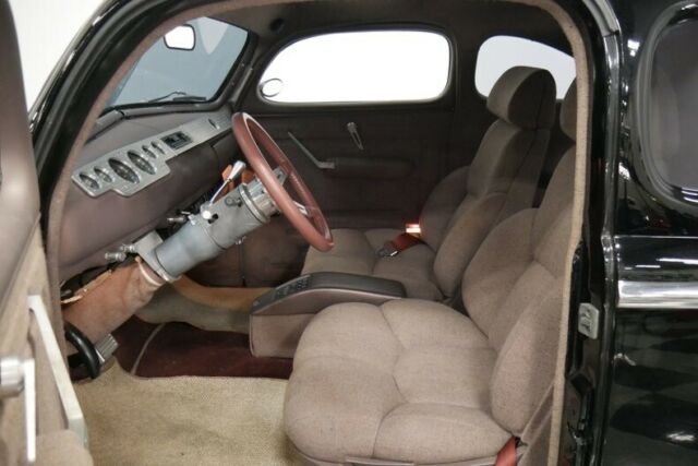 1947 Black Ford Deluxe Coupe