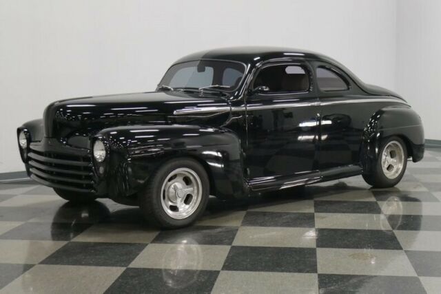 1947 Black Ford Deluxe Coupe