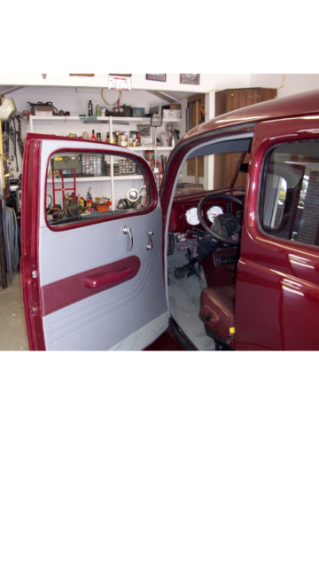 1939 Red Ford Standard Sedan