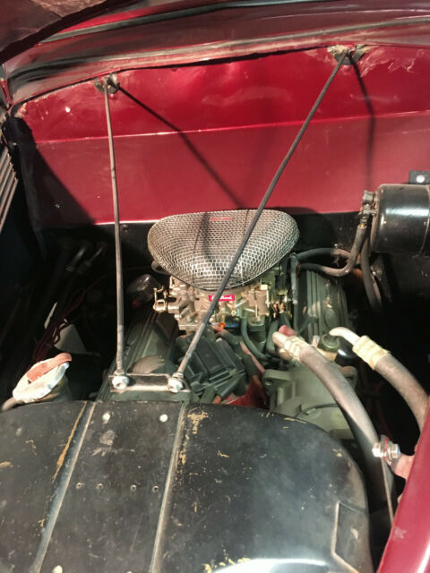 1939 Red Ford Standard Sedan