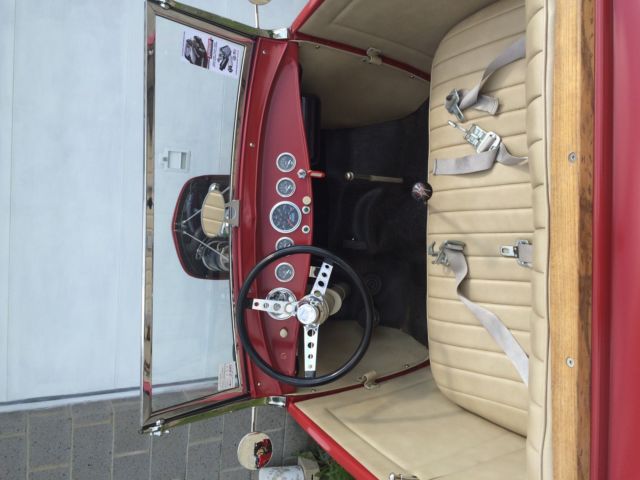 1929 Red Ford Model A Roadster