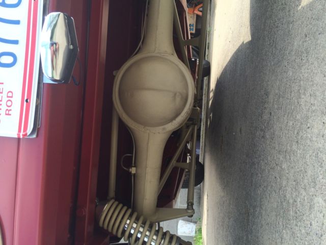 1929 Red Ford Model A Roadster