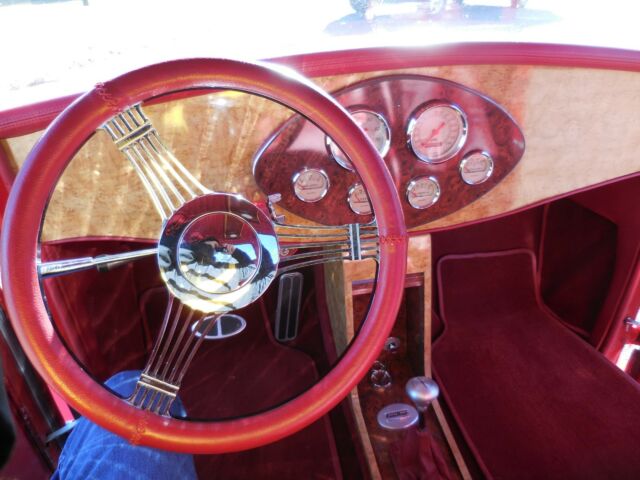 1932 Red Ford Street Rod Custom Truck