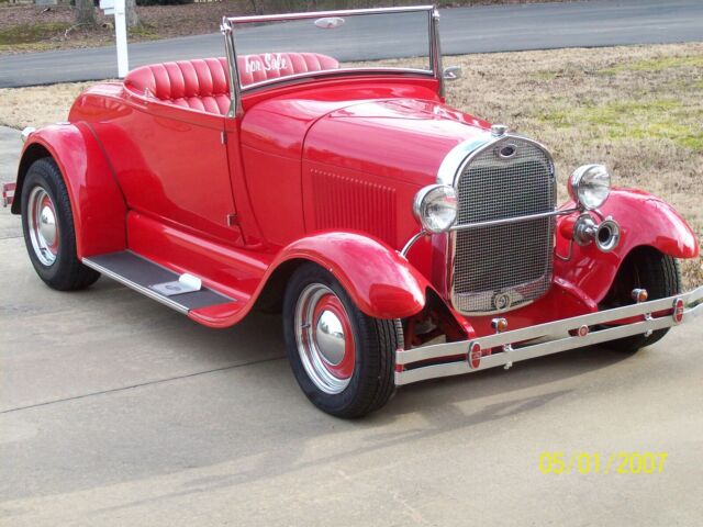 1929 red Ford Other Convertible