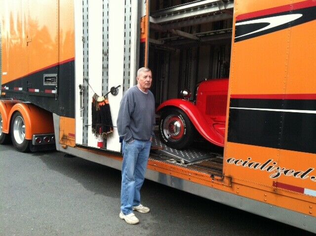 1929 red Ford Other Convertible