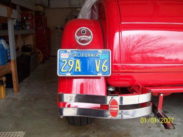 1929 red Ford Other Convertible