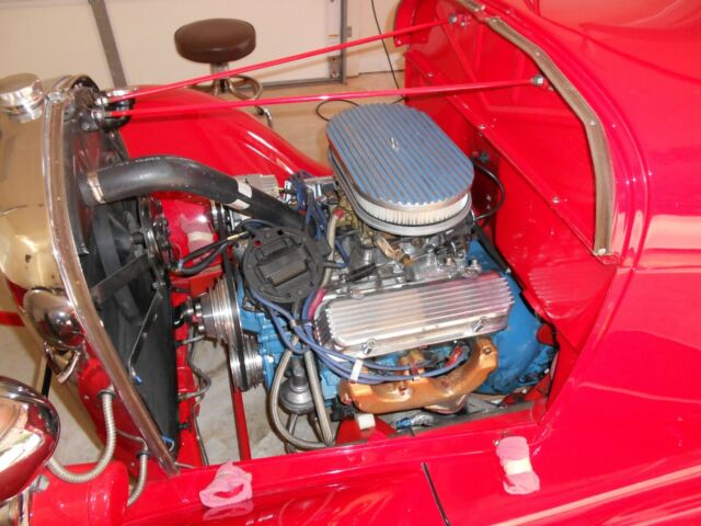 1929 red Ford Other Convertible
