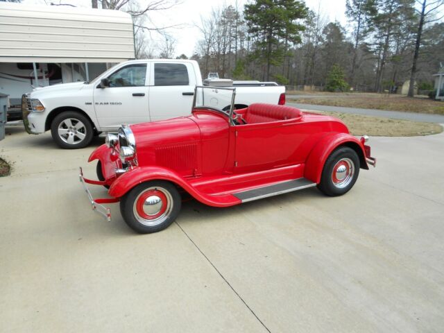 1929 red Ford Other Convertible
