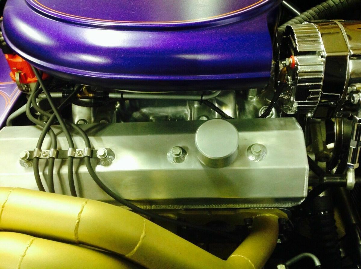 1928 Purple Ford Model A Coupe