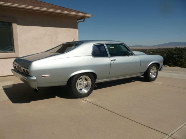 1974 Diamond silver metallic Chevrolet Nova Coupe