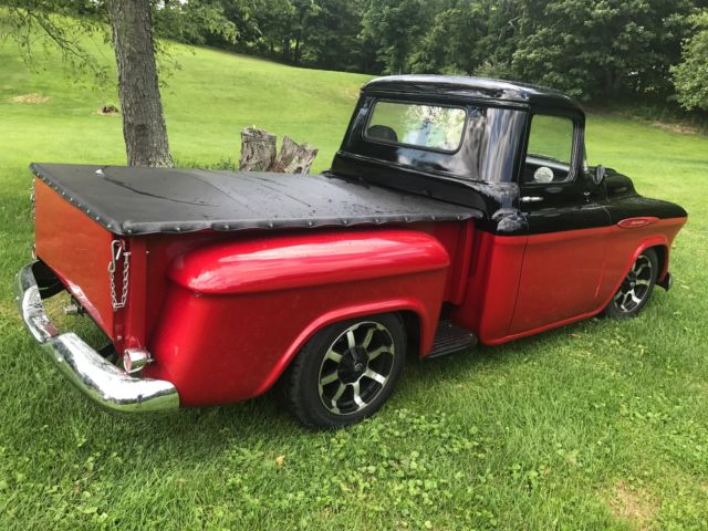 1957 Red/Black Chevrolet Other Standard Cab Pickup