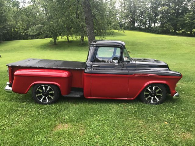 1957 Red/Black Chevrolet Other Standard Cab Pickup