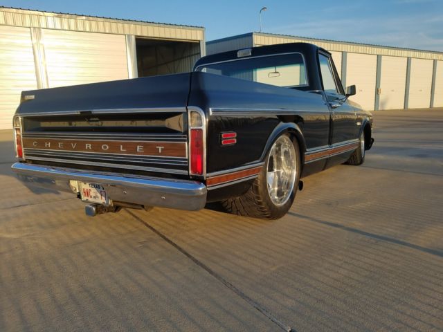 1971 Black Chevrolet C-10 Standard Cab Pickup