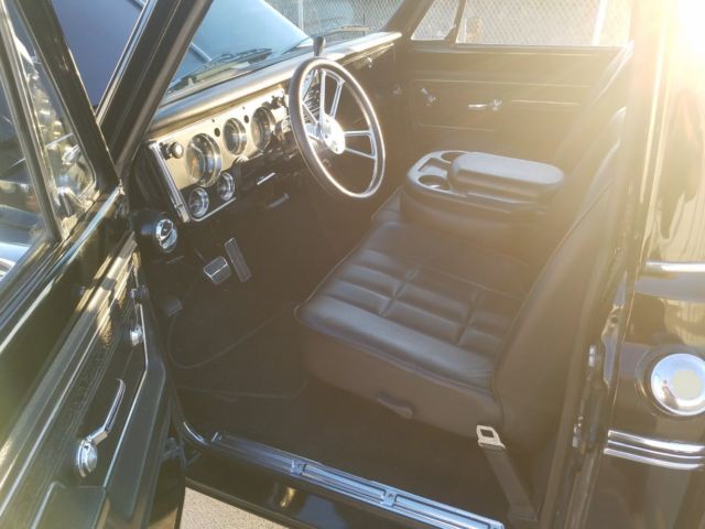 1971 Black Chevrolet C-10 Standard Cab Pickup