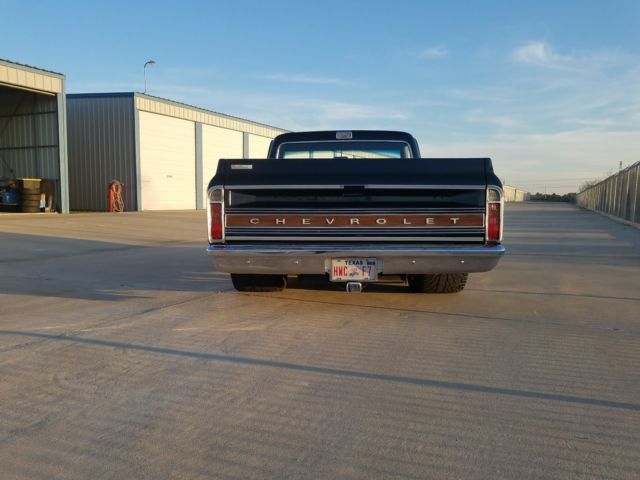 1971 Black Chevrolet C-10 Standard Cab Pickup