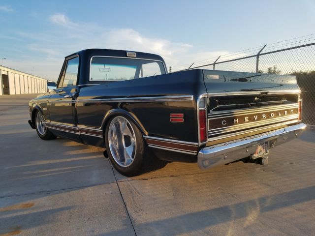 1971 Black Chevrolet C-10 Standard Cab Pickup