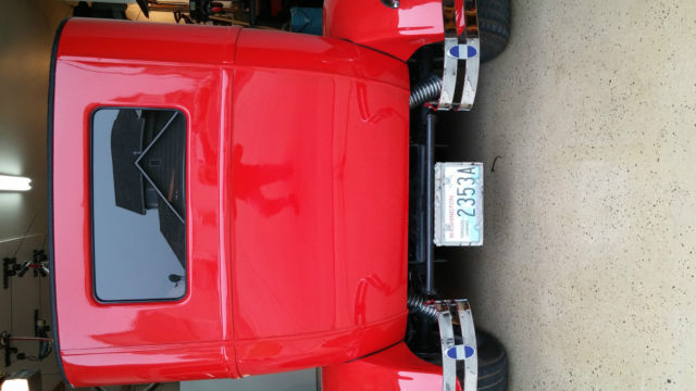 1927 Red Ford Model T Tudor