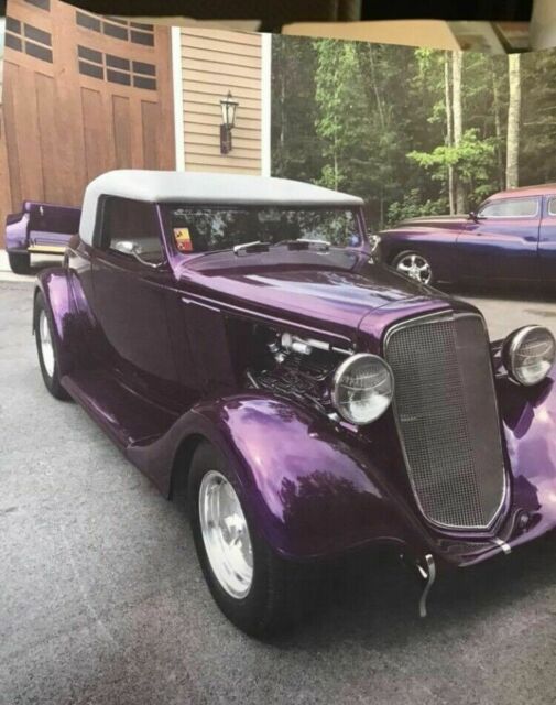 1934 Candy Purple Pearl Chevrolet Cabriolet Hard Top Convertible