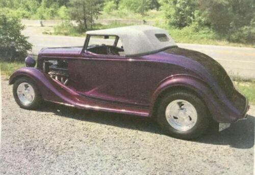 1934 Candy Purple Pearl Chevrolet Cabriolet Hard Top Convertible