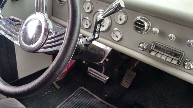 1947 Blue Pontiac Custom Sedan