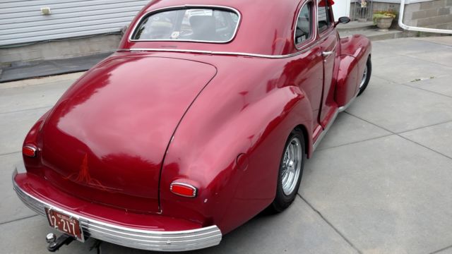1947 Blue Pontiac Custom Sedan
