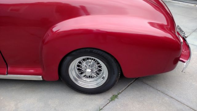 1947 Blue Pontiac Custom Sedan