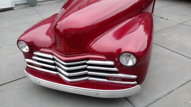 1947 Blue Pontiac Custom Sedan