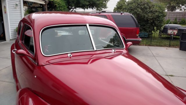 1947 Blue Pontiac Custom Sedan