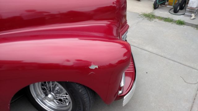 1947 Blue Pontiac Custom Sedan