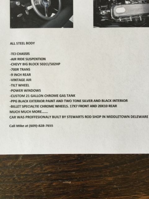 1936 Black Ford 5 window cpe Coupe