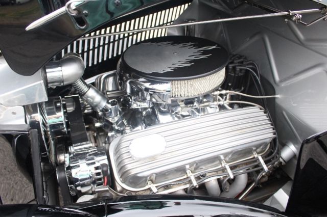 1936 Black Ford 5 window cpe Coupe