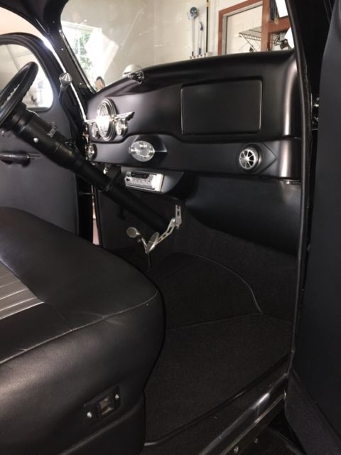 1936 Black Ford 5 window cpe Coupe