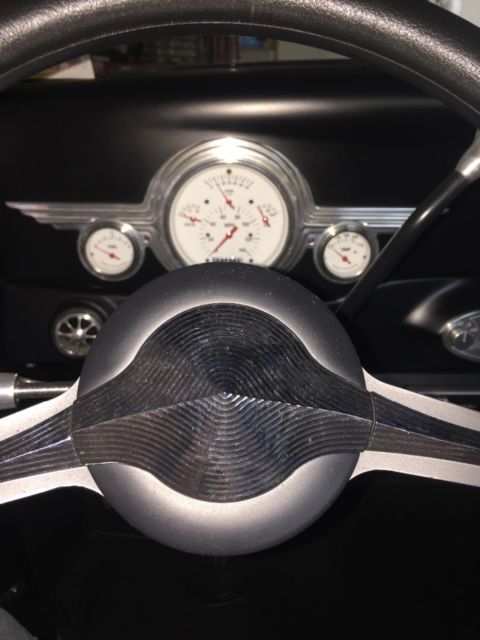 1936 Black Ford 5 window cpe Coupe