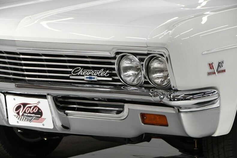 1966 White Chevrolet Bel Air/150/210 Hardtop