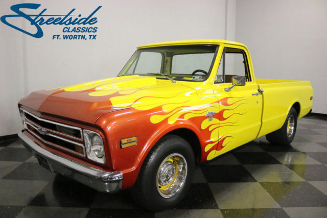 1968 Yellow Chevrolet C-10 Pickup (Truck)