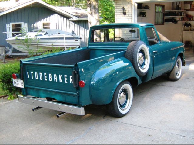 1963 Green Studebaker 8E5 Standard Cab Pickup