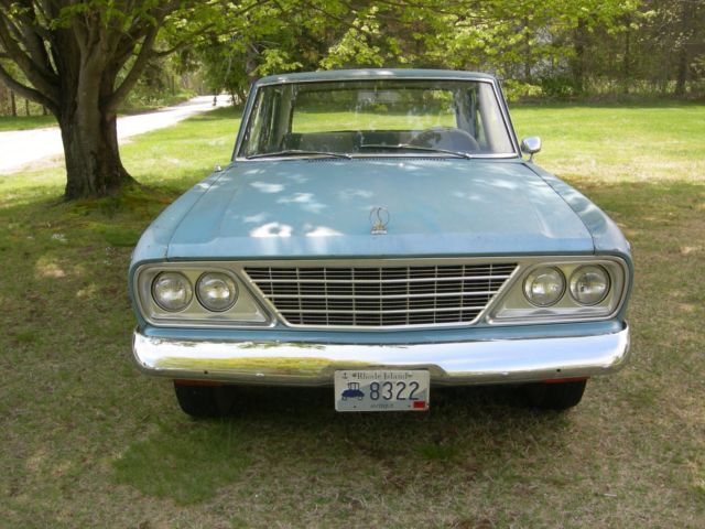 1965 Blue Studebaker Commander Coupe