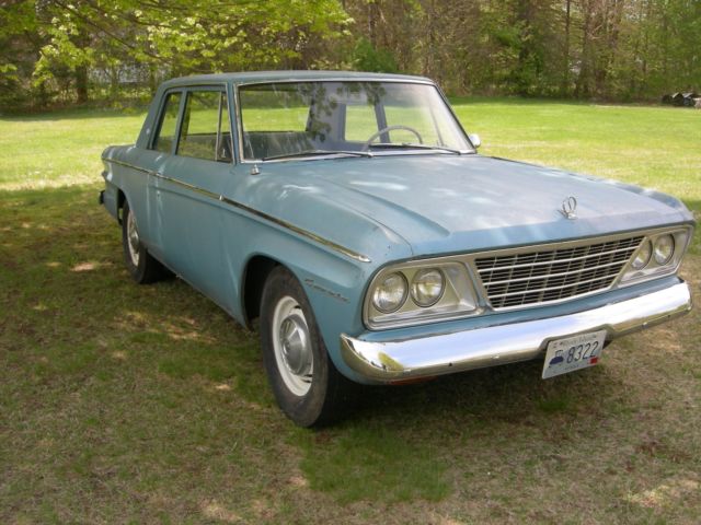 1965 Blue Studebaker Commander Coupe