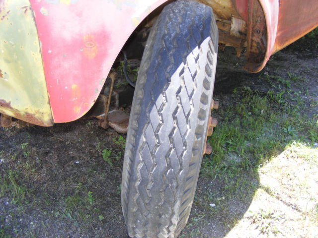 1955 Red Studebaker 2 ton Cab & Chassis