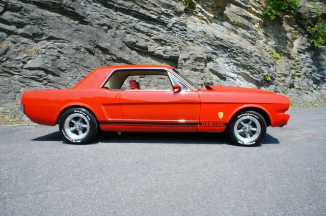 1965 Red Ford Mustang Coupe