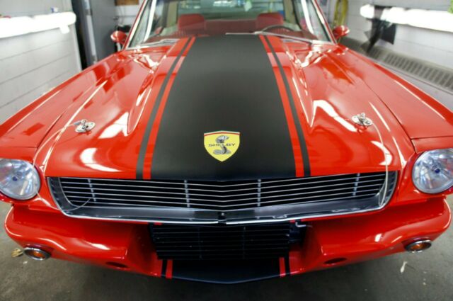 1965 Red Ford Mustang Coupe