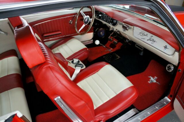 1965 Red Ford Mustang Coupe